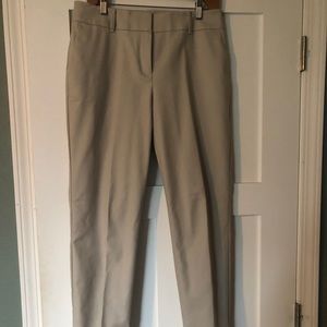 *New - Ann Taylor Factory Beige Straight Pant - 6